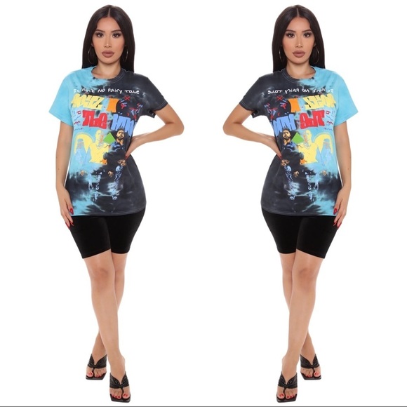 Boyz N the Hood Graphic Tee | Tie-Dye Crewneck | XS | Fashion Nova | NWT - Picture 7 of 10